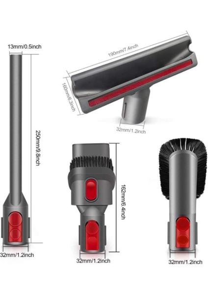 Yedek Ekler Araçları Kit Vakum V7 V7 V8 V10 V11 Parts (Yurt Dışından)