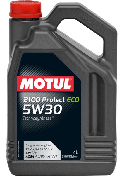 2100 Protect Eco 5W-30 4 Litre Motor Yağı ( Üretim Yılı: 2023 )