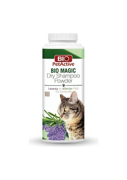 Bio Magic Biberiye Özlü Toz Kedi Şampuanı 150 gr