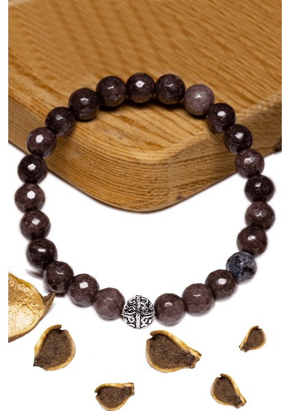 Sertifikalı Fasetli Bronzit Taşı Bileklik - Gümüş Aparatlı modelleri