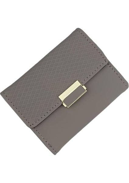 Kadın Ince Cüzdan Dayanıklı Küçük Cüzdan Kızlar Ekstra Kapasite Hediye Gri (Yurt Dışından) fiyatları