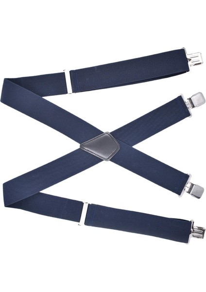 Sıradan Erkekler Kadın Suklayıcılar Arka Kemer Elastik Kayışları Yetişkinler Ayarlanabilir Koyu Mavi (Yurt Dışından) fiyatları