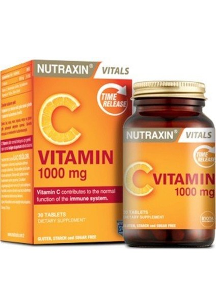 C Vitamini 1000 Mg 30 Tablet