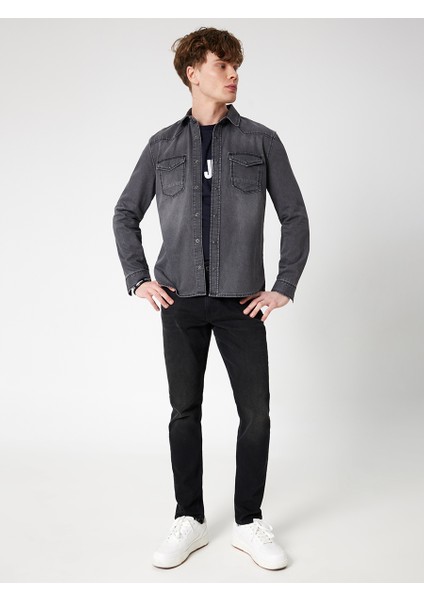 Slim Fit Erkek Gömlek U.kol fiyatları