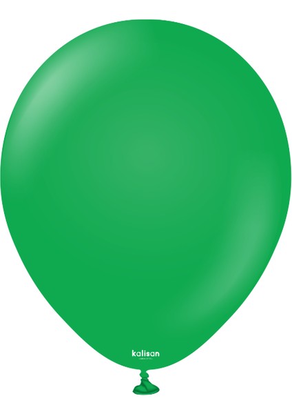 Parti Zamanı Kalisan 12" 30CM Çim Yeşili Balon 100 Adet