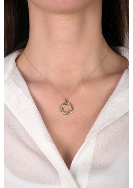 Güzide 14 Ayar Altın Çember Kolye fiyatları