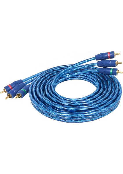 Anfi Kablosu 3rca 3rca 3mt Gold 1.kalite
