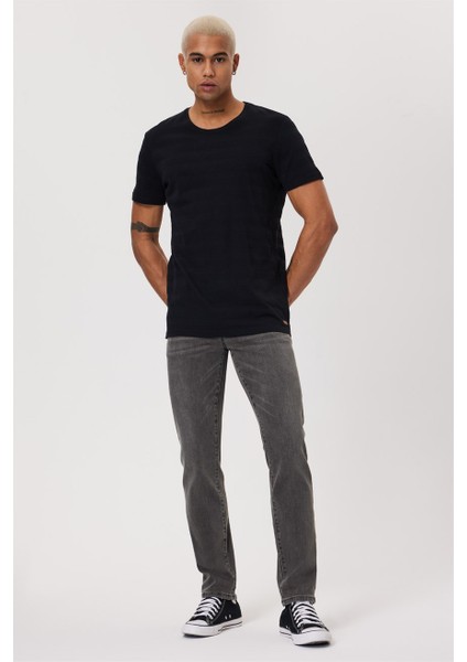 Baınes Erkek O Yaka T-Shırt Siyah