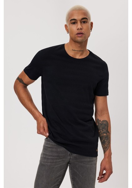Baınes Erkek O Yaka T-Shırt Siyah modelleri