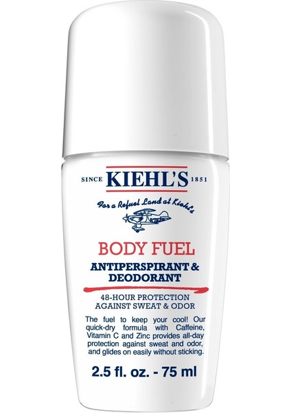 Body Fuel Erkekler Için Terleme ve Kokuya Karşı 48 Saat Koruyucu Deodorant 75 ml