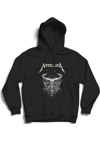 Metallica, Mummy, Rock Metal, Kapüşonlu Sweatshirt Hoodie