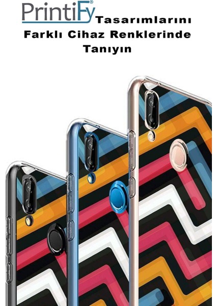 Apple iPhone 13 Pro Max Uyumlu Kapak Grafiti Tasarımlı Şeffaf Silikon Kılıf