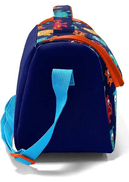 Kids Lacivert Mavi Canavar Desenli Thermo Beslenme Çantası 11822 fiyatları