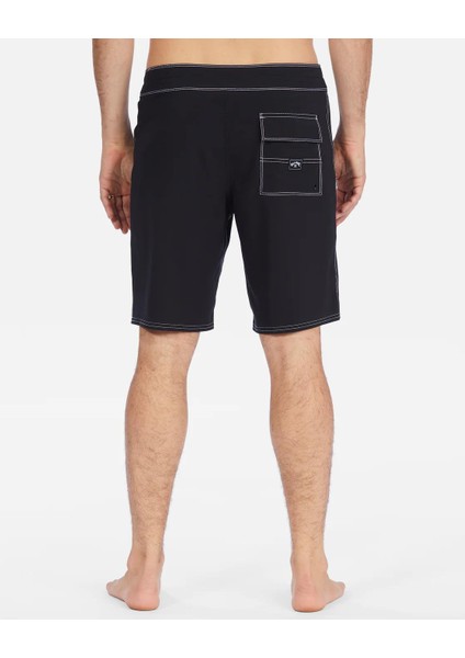All Day Pro Erkek Siyah Deniz Şortu ABYBS00341-BLK