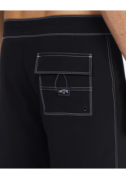 All Day Pro Erkek Siyah Deniz Şortu ABYBS00341-BLK