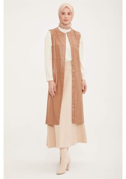 Yelek 22KD3303 Bej