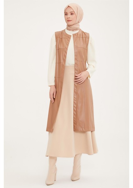 Yelek 22KD3303 Bej