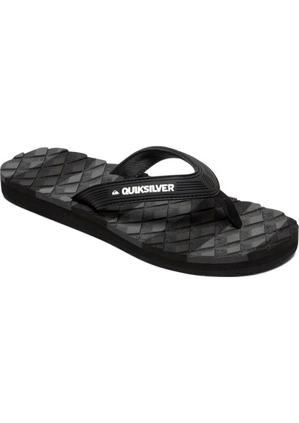 Erkek Terlik Rivi Slide Siyah/Gri