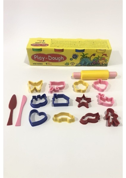 Oyun Hamuru ve Oyun Hamuru Kalıbı Seti 450 gr 4