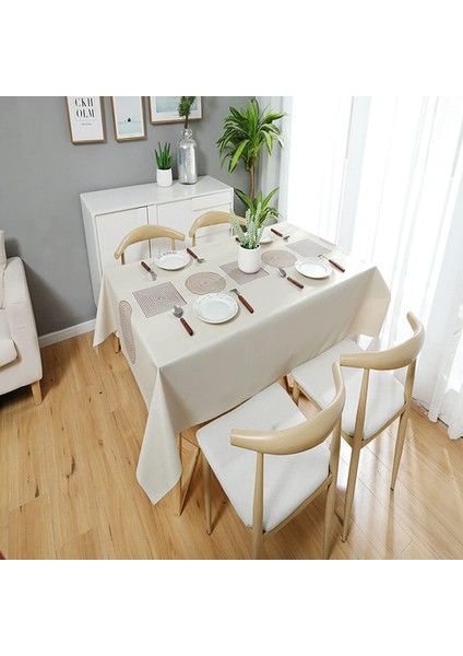 137*180CM Iskandinav Desenli Pvc Su Geçirmez Masa Örtüsü (Yurt Dışından) fırsatları