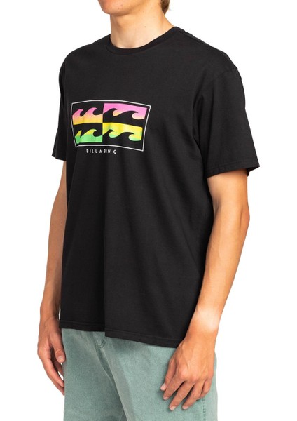 İnversed Ss Siyah Erkek T-shirt EBYZT00102-BLK