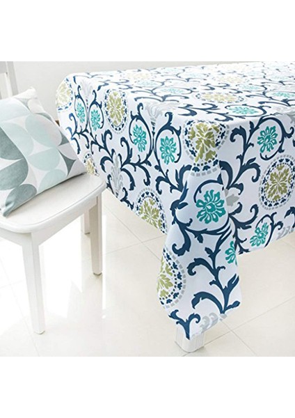 140X240CM Çiçekli Masa Örtüsü Sarı-Yeşil (Yurt Dışından) fiyatları