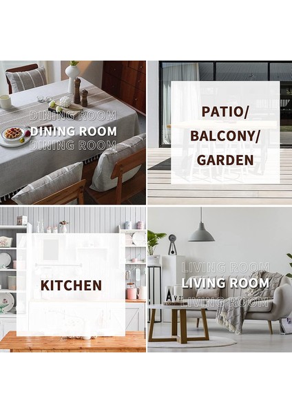 140*180CM Yıkanabilir Işlemeli Masa Örtüsü (Kahverengi) (Yurt Dışından) indirimleri