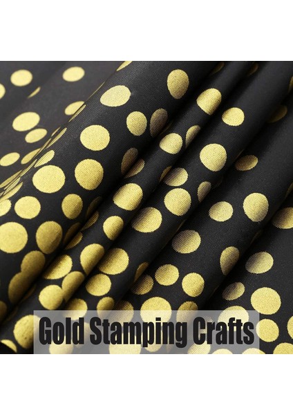 4 Adet Tek Kullanımlık Masa Örtüsü 137 x 274 cm (Siyah ve Altın) (Yurt Dışından) fırsatları