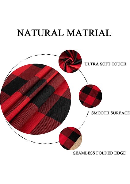 140 x 140 cm Kırmızı Izgaralı Masa Örtüsü (Yurt Dışından) fırsatları