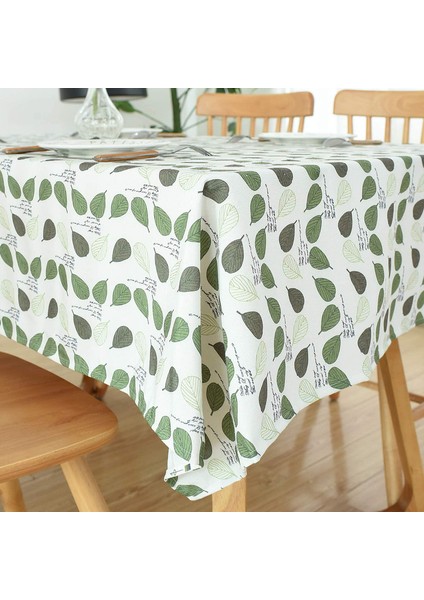 Yaprak Motifli Masa Örtüsü 140X200CM (Yurt Dışından)
