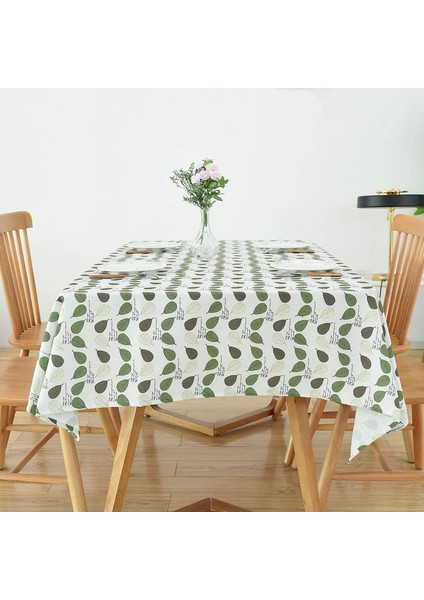 Yaprak Motifli Masa Örtüsü 140X220CM (Yurt Dışından) fiyatları