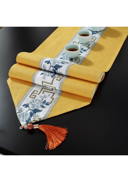 Yeni Çin Masa Bayrağı (Sarı, 33X80CM) (Yurt Dışından) fırsatları