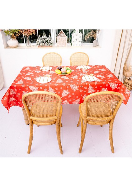 Masa Örtüsü Baskılı 180X140CM (Noel Ağacı) (Yurt Dışından) fırsatları