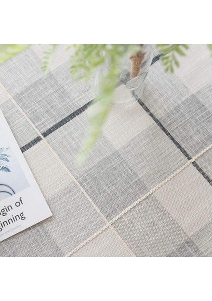 Pamuk-Keten Masa Örtüsü (A Tipi, Çap 90 Cm) (Yurt Dışından) indirimleri