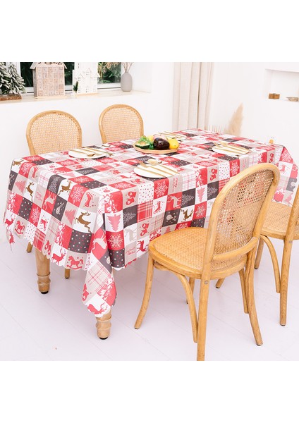 Masa Örtüsü 180X140CM Baskılı (Izgara) (Yurt Dışından) fırsatları