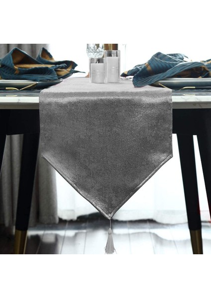 Basit Masa Bayrağı (Gri 35CM*240CM) (Yurt Dışından) fiyatları