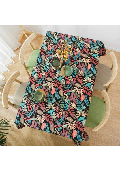 140X200CM Tuval Üzerine Baskı ile Kaplanmış Masa Örtüsü (Yurt Dışından) fırsatları