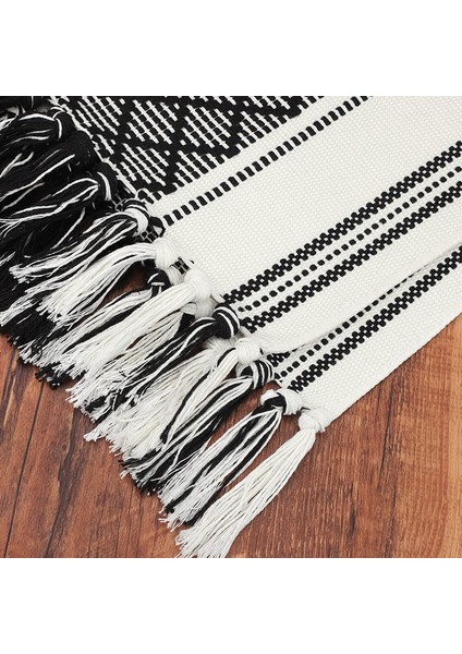 Dokuma Masa Bayrağı (Siyah 35*120CM) (Yurt Dışından) fırsatları