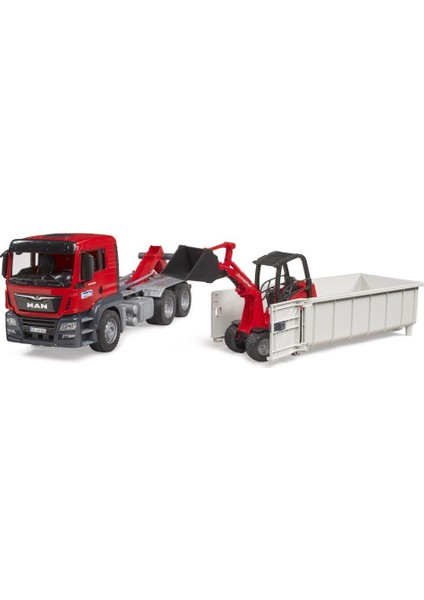 Man Tgs Damperi Ayrılabilen Kamyon & Schaffer Yükleyici BR03767