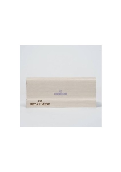 8 cm Süpürgelik Beyaz Meşe (1.25 Mt-2 Boy)
