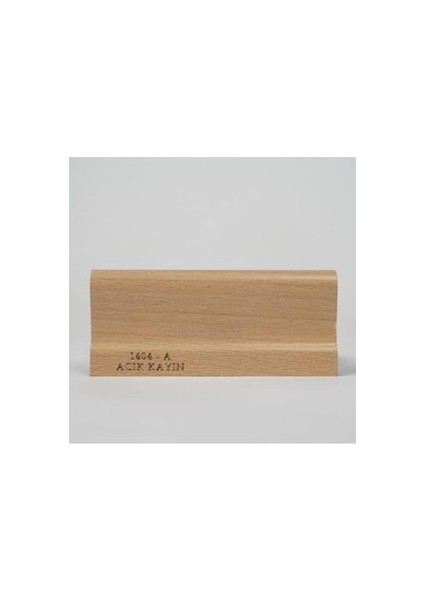 8 cm Süpürgelik Açık Kayın (1.25 Mt-2 Boy)