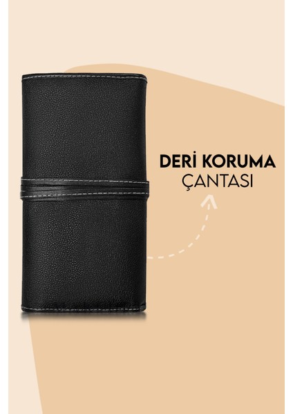 Izla Bambu Makyaj Fırça Seti - Profesyonel Çantalı 24 Parça indirimleri
