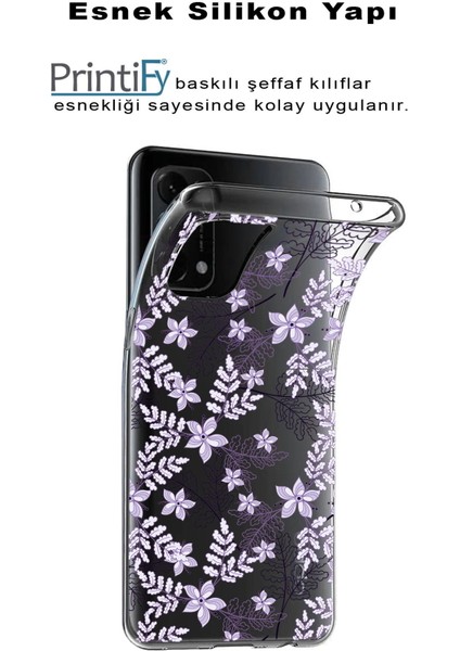 Apple iPhone 14 Pro Max Uyumlu Kapak Floral Colors Tasarımlı Şeffaf Silikon Kılıf fiyatları