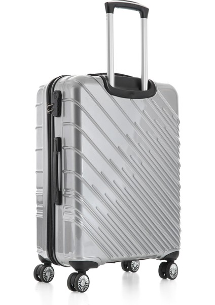 Gümüş 5234 Polikarbon Büyük Boy Valiz fırsatları