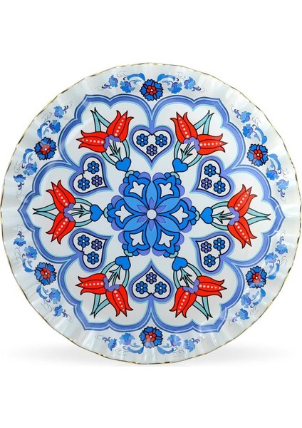 Persian Tekli Servis Tabak 26CM