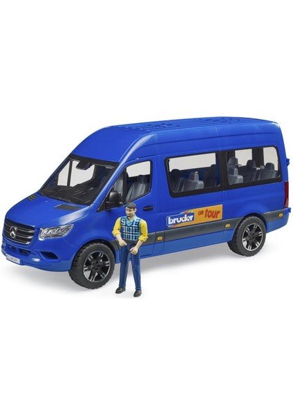Mercedes Benz Sprinter Tur Arabası ve Sürücü BR02681 ( 1 Adet Figür)