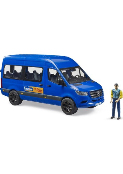 Mercedes Benz Sprinter Tur Arabası ve Sürücü BR02681 ( 1 Adet Figür)