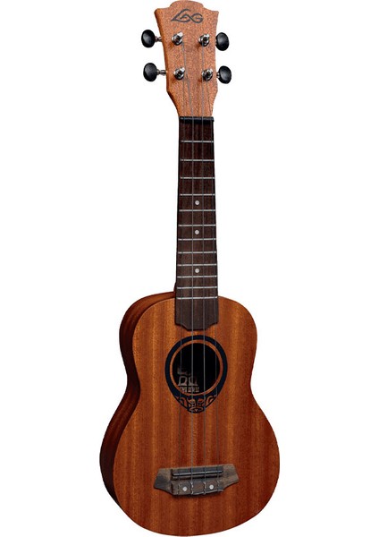 Glu TKU8S Tiki Soprano Natural Ukulele