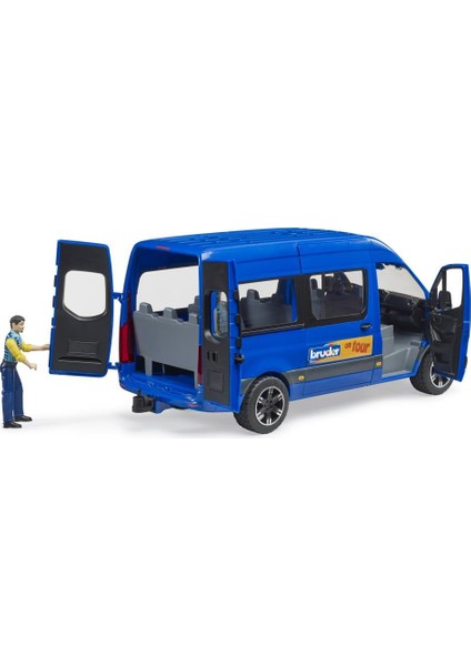 Mercedes Benz Sprinter Tur Arabası ve Sürücü BR02681 ( 1 Adet Figür)