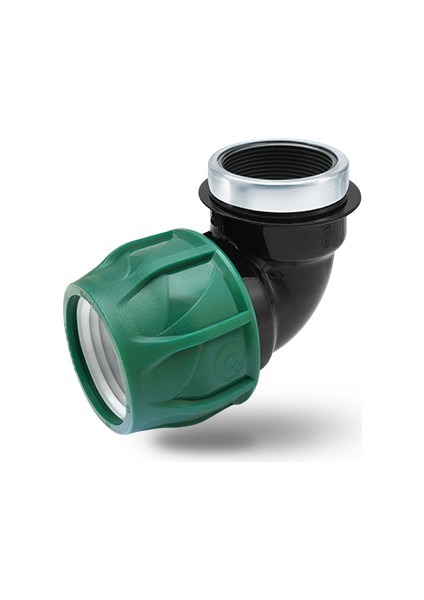 Yeşil Seri Kablin Içten Dişli ( Dişi ) Dirsek ( 75 x 2 ½'' )